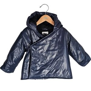7 A.M. Enfant BagOcoat Bunting Jacket Navy 6 to 12 Months